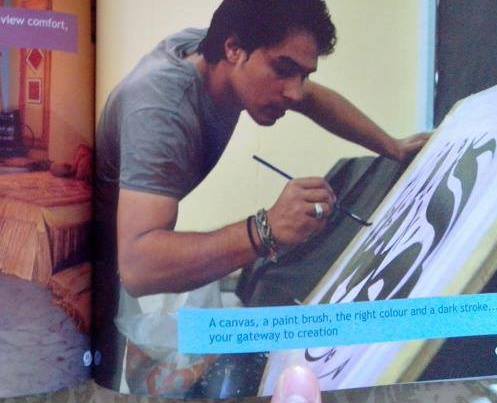Artist Adeeb Featured in Magazine